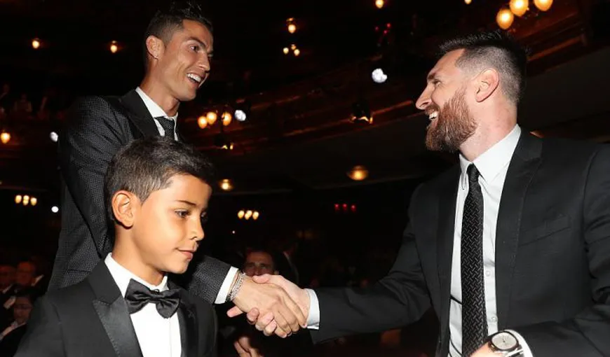 Fiul lui Cristiano Ronaldo despre Leo Messi: Idolul meu