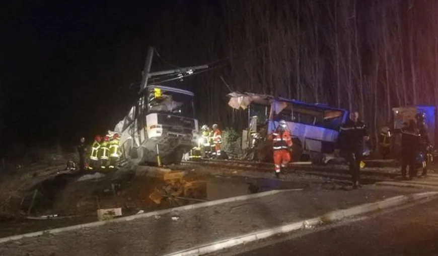 Bilanţul accidentului de tren din Franţa a urcat la cinci morţi şi zece răniţi