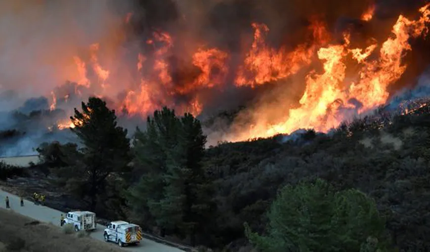 Incendiul din California este al cincilea cel mai devastator din istoria statului. Flăcările mistuie casele de pe coastă