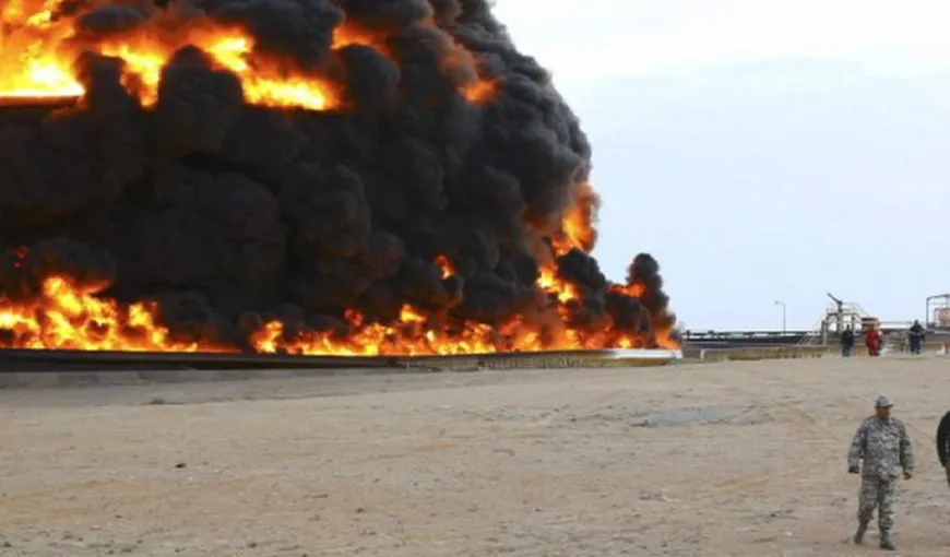 Explozie puternică la o conductă de petrol foarte importantă, în Libia