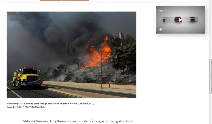 Oraşul Los Angeles ARDE. Mii de pompieri luptă cu focul