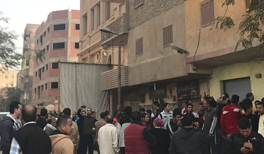 O biserică din Cairo a fost atacată de terorişti. Bilanţul provizoriu este de 9 morţi