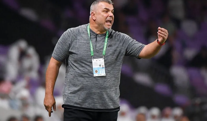 Cosmin Olăroiu a fost dat afară de la Al Ahli. Şeicii, nemulţumiţi de cele şapte remize consecutive