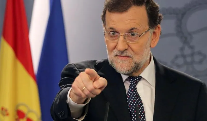 Premierul Spaniei, Mariano Rajoy, a anunţat că EXCLUDE convocarea de alegeri naţionale după votul regional al separatiştilor