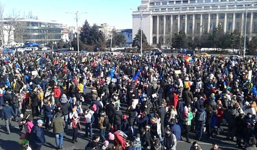 USR propune Primăriei Bucureşti ca Piaţa Victoriei să devină spaţiu dedicat manifestărilor civice şi sindicale