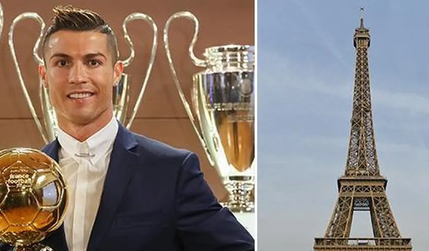 Balonul de Aur 2017 va fi luat de Cristiano Ronaldo. Starul lusitan va primi trofeul la Turnul Eiffel