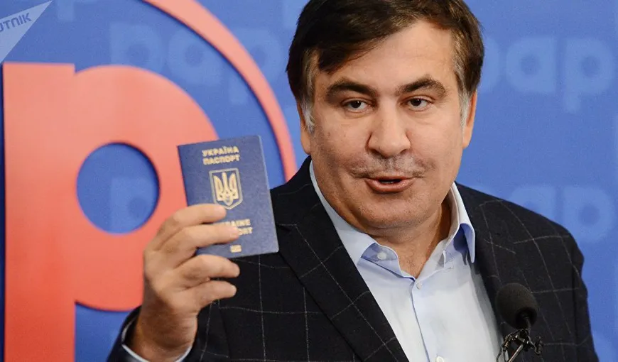Olanda îl primeşte pe fostul preşedinte georgian Mihail Saakaşvili dacă va dori să părăsească Ucraina