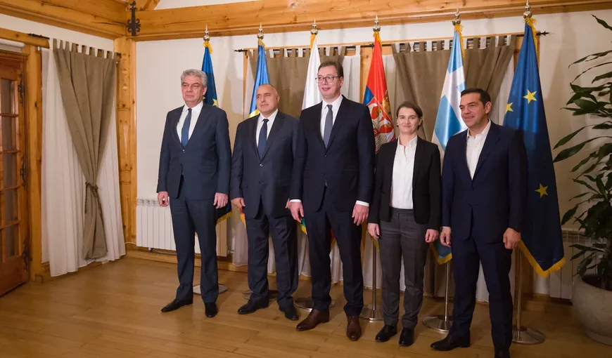 Premierii României, Serbiei, Bulgariei şi Greciei, discuţii despre politica regională