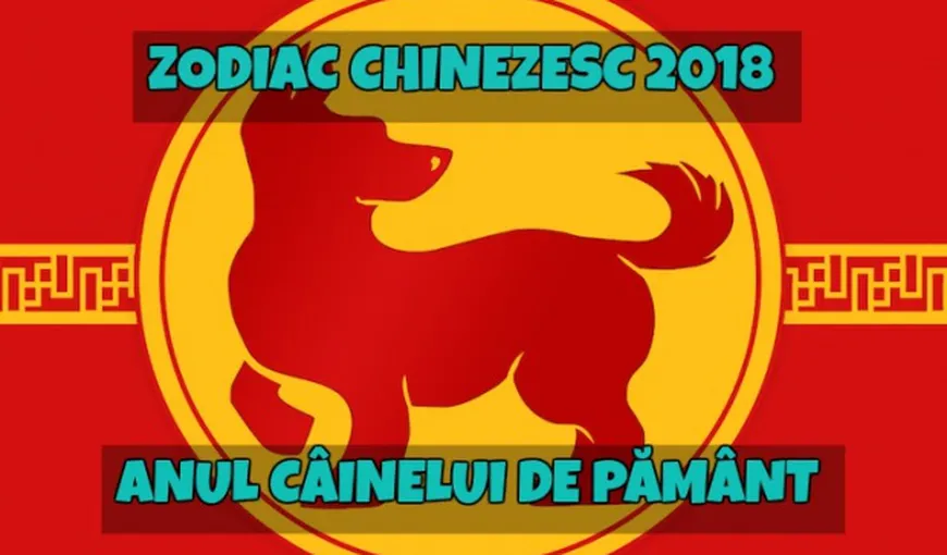 ZODIAC CHINEZESC 2018: Anul Câinelui de Pământ aduce schimbări majore. Cum va fi influenţată zodia ta