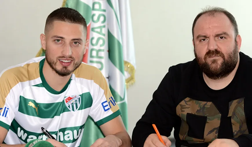 GICU GROZAV a semnat cu Bursaspor pe ŞASE LUNI