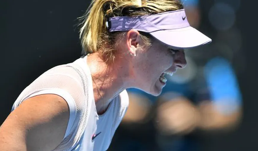Maria Sharapova, eliminată de la Australian Open. Angelique Keber s-a calificat în optimi