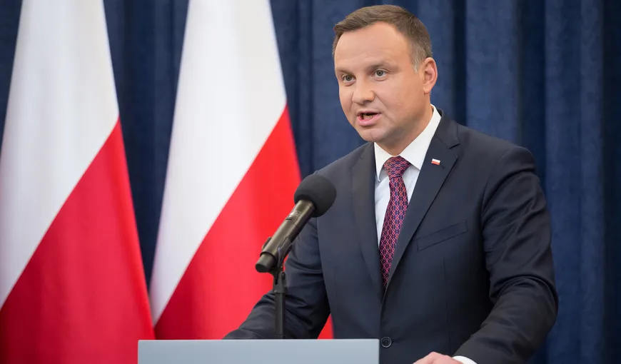 Preşedintele Poloniei acuză Comisia Europeană de o poziţie părtinitoare faţă de reformele judiciare din ţara sa
