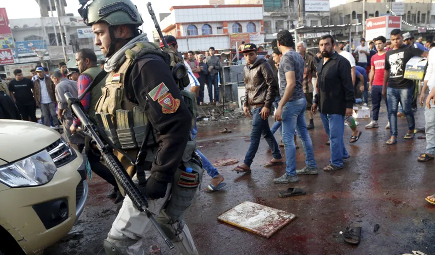 Atacuri sinucigaşe în Bagdad: Cel puţin 38 de morţi şi peste 100 de răniţi