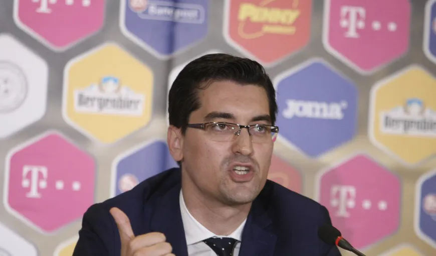 Răzvan Burleanu, favorit să câştige alegerile FRF din luna aprilie. Anunţul făcut actualul preşedinte de la Casa Fotbalului