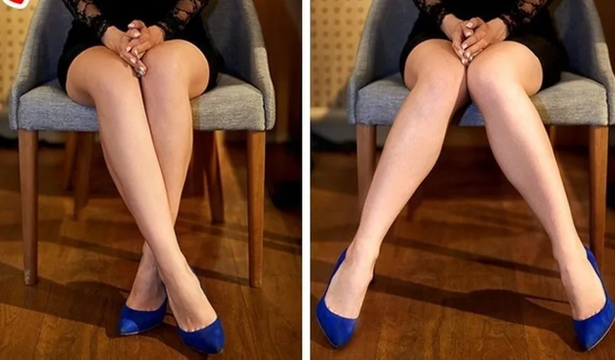 Ce înseamnă când o femeie stă în faţa ta cu genunchii lipiţi şi picioarele depărtate