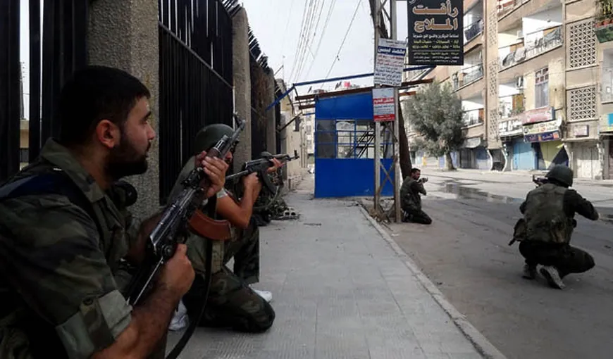 Lupte grele pentru eliberarea unei baze militare a regimului de la Damasc
