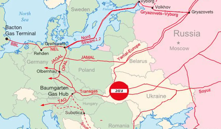 SUA susţin că proiectul Nord Stream 2 reprezintă o ameninţare pentru securitatea energetică a Europei