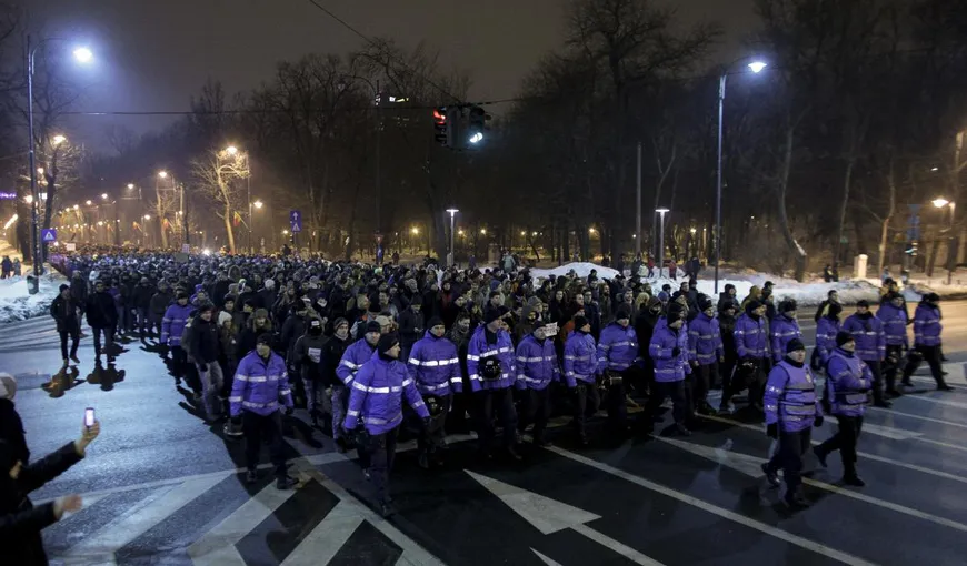 Mesajul Jandarmeriei către manifestanţi cu o zi înainte de marele protest anunţat pentru 20 ianuarie la Bucureşti