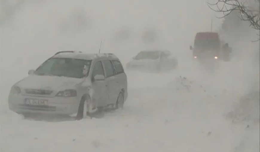 Alertă meteo de ninsori pentru sudul şi sud-estul ţării, inclusiv în Bucureşti. Duminică ninsorile se extind în toată ţara