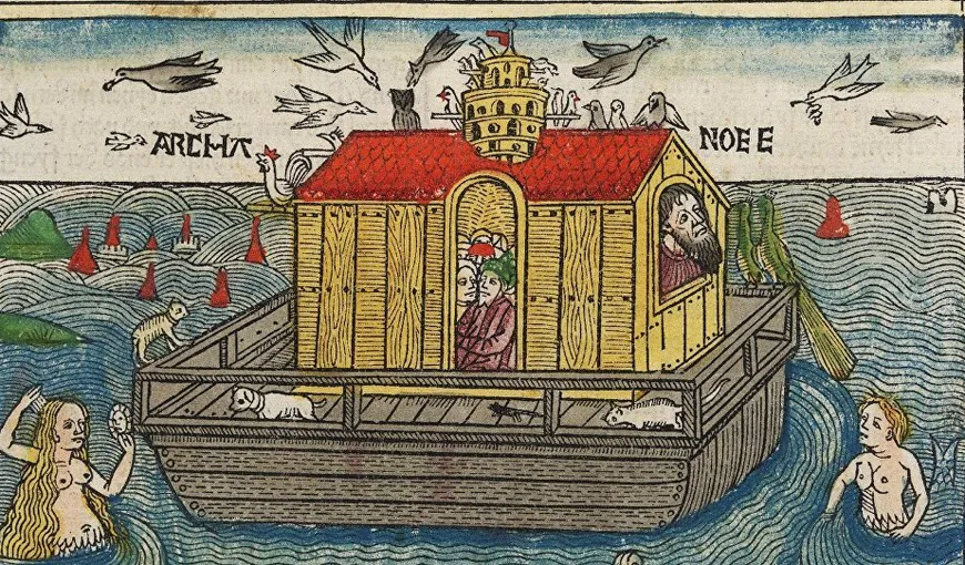 Teorie trăsnită a unui academician: Noe a vorbit la telefonul mobil cu fiul său, înainte de Marele Potop