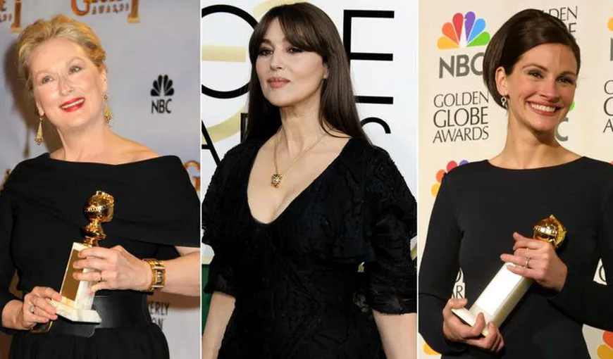Controverse vestimentare la Globurile de Aur. Actriţe celebre au purtat ţinute negre pentru a protesta împotriva violenţelor sexuale