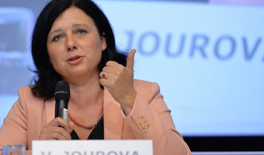 Comisarul european pentru justiţie Vera Jourova se află marţi la Bucureşti. Oficialul se întâlneşte cu preşedintele Iohannis