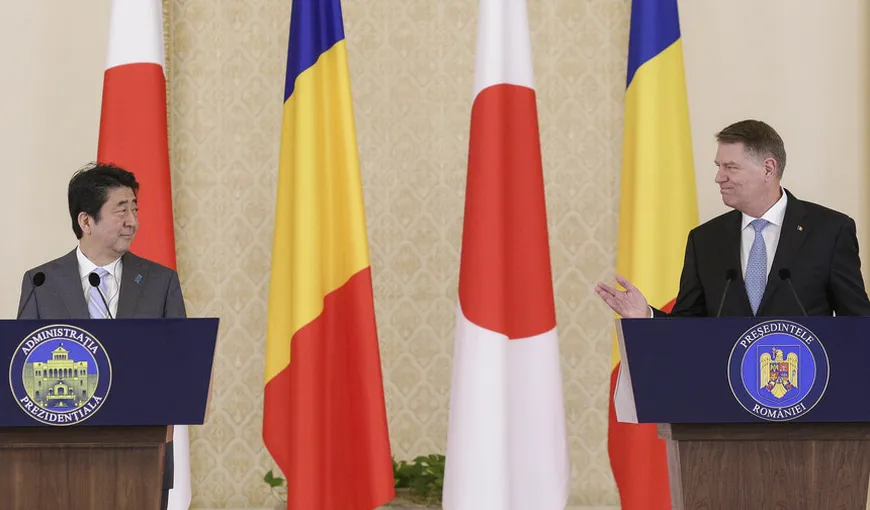 Shinzo Abe: „Sper că din ce în ce mai mulţi români vor veni să viziteze Japonia. Vizele au fost ridicate”