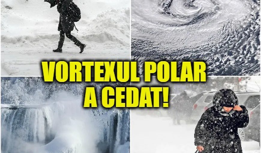 VORTEXUL POLAR aduce iarnă siberiană, cu furtuni de zăpadă şi minime istorice. Avertismentul autorităţilor