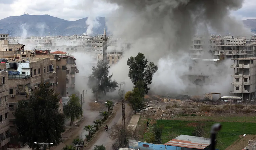 Armata siriană a pornit ofensiva terestră asupra rebelilor din enclava Ghouta
