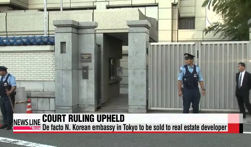 Doi bărbaţi arestaţi pentru că au tras în clădirea Ambasadei Coreii de Nord din Tokyo