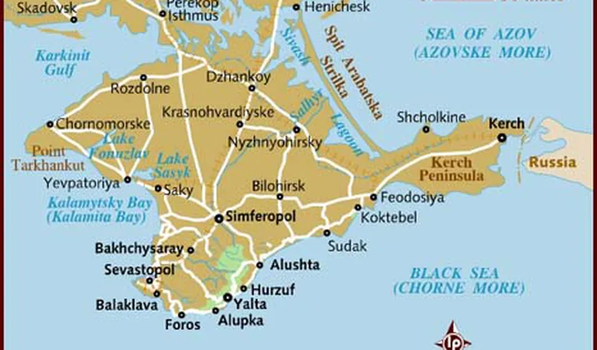 Ministerul Educaţiei din Cehia a anulat un atlas în care Crimeea este menţionată ca fiind teritoriu rus