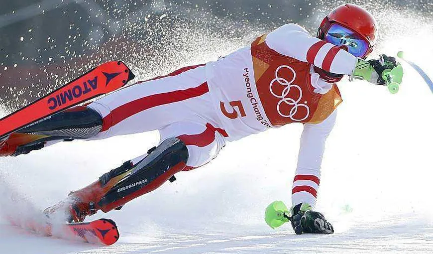 Jocurile Olimpice de iarnă 2018. Surpriză uriaşă la slalom, Marcel Hirscher a ratat o poartă. Aurul merge în Suedia