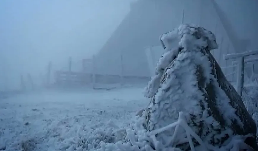 INFORMARE METEOROLOGICĂ. Gerul pune stăpânire pe România după ninsorile din ultimele zile