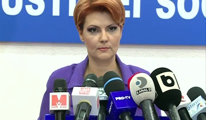 Olguţa Vasilescu plănuieşte o reorganizare a Casei de Pensii: Nu putem face o recalculare cu actualul număr de angajaţi