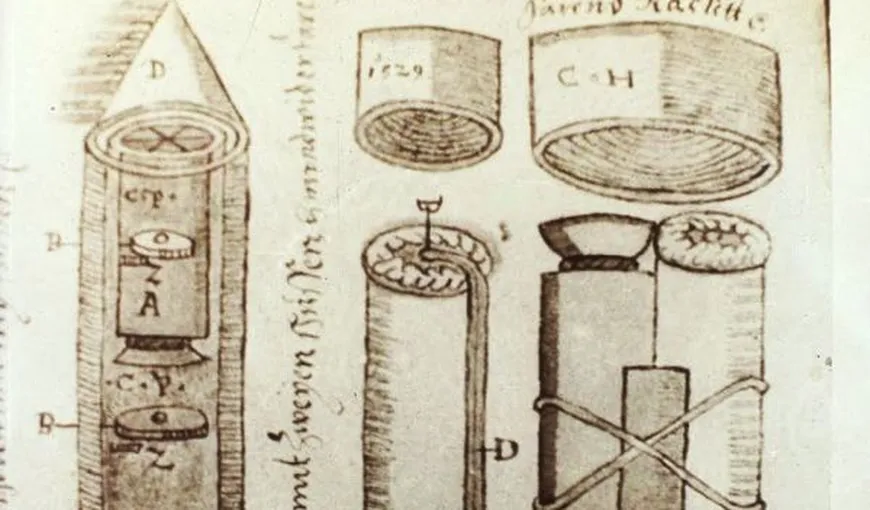Un manuscris sibian din 1570 dezvăluie cum se construiesc rachete spaţiale
