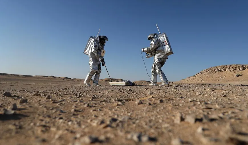 O simulare a unei misiuni pe Marte a început în deşertul din Oman