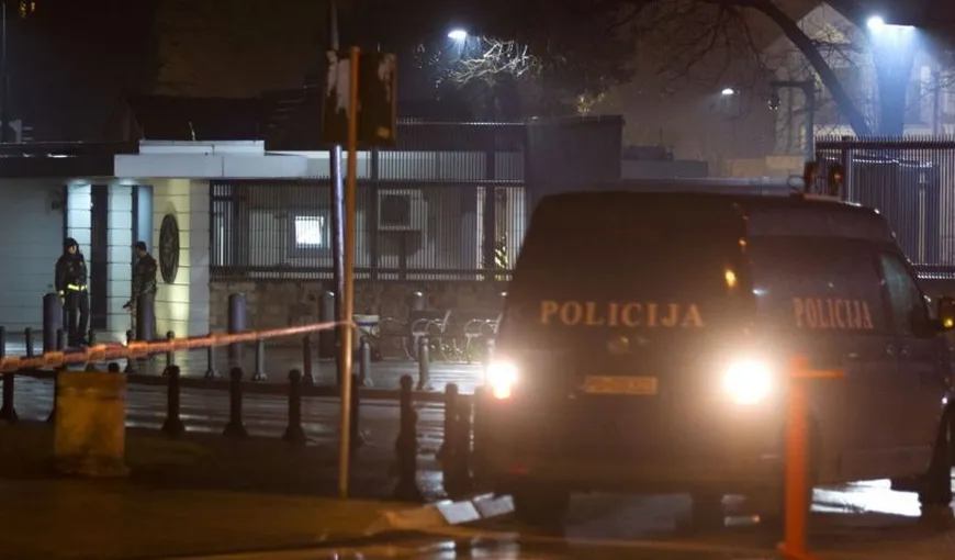 ATAC cu dispozitiv exploziv la ambasada SUA din Muntenegru. Atacatorul s-a sinucis UPDATE