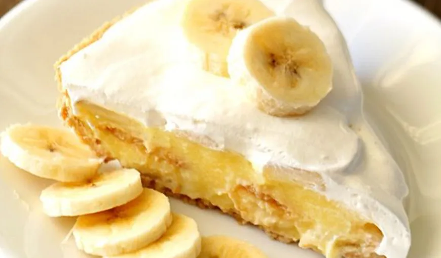 Cea mai simplă reţetă de prăjitură cu banane