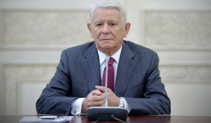Teodor Meleşcanu: Pentru moment, în mod evident, candidatul nostru potenţial la prezidenţiale este Tăriceanu