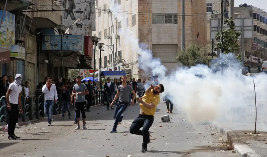 Proteste şi confruntări cu soldaţii israelieni în mai multe oraşe din Cisiordania