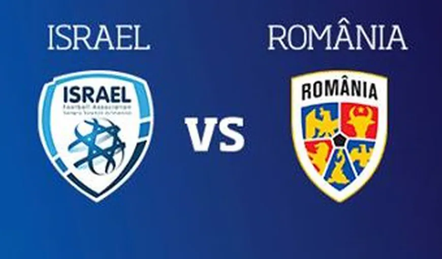 ISRAEL-ROMÂNIA, meciul amical de sâmbătă, în direct la PRO TV