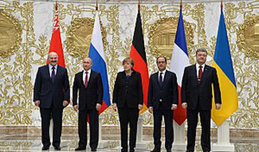 Trei ţări vor să grăbească punerea în aplicare a Acordurilor de la Minsk privind reglementarea conflictului din estul Ucrainei