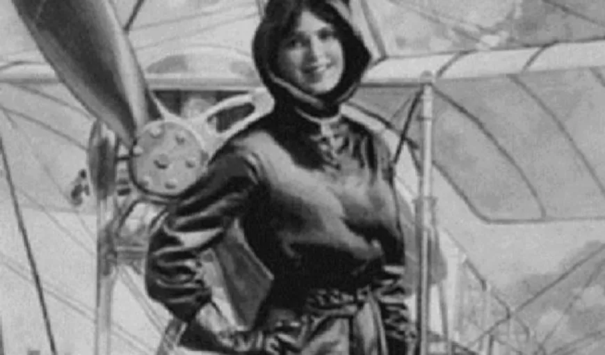 Prima româncă pilot de avion şi primul corespondent de război care scria „reportaje din avion”. Povestea Elenei Caragiani