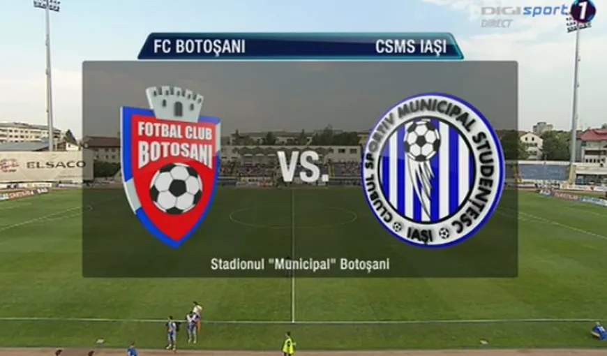 FC Botoşani, a patra calificată în semifinalele Cupei României. Victorie dramatică, în prelungiri, cu Polin Iaşi