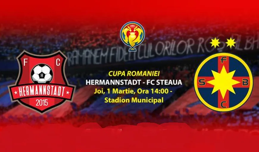 Hermannstadt – FCSB 3-0 în sferturile de finală ale Cupei României VIDEO