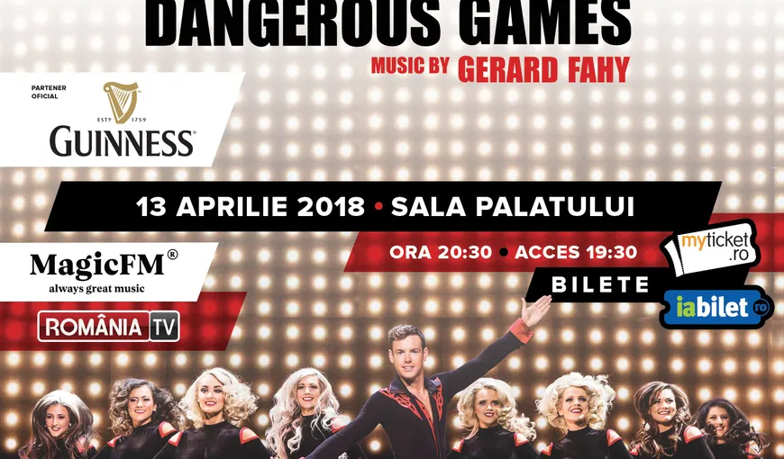 La cererea publicului, înca o reprezentaţie Lord of the Dance – „Dangerous Games” la Bucureşti!