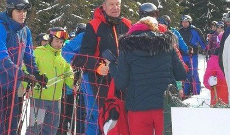 Klaus Iohannis, la schi. Unde a petrecut şeful statului sfârşitul de săptămână