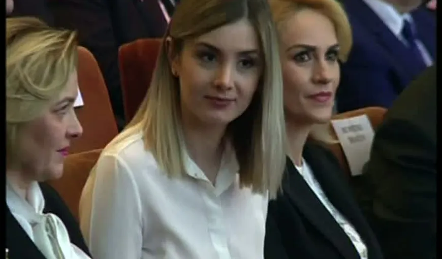 Prezenţă-SURPRIZĂ la Congresul PSD: Irina Tănase, iubita lui Liviu Dragnea, în primul rând la Sala Palatului