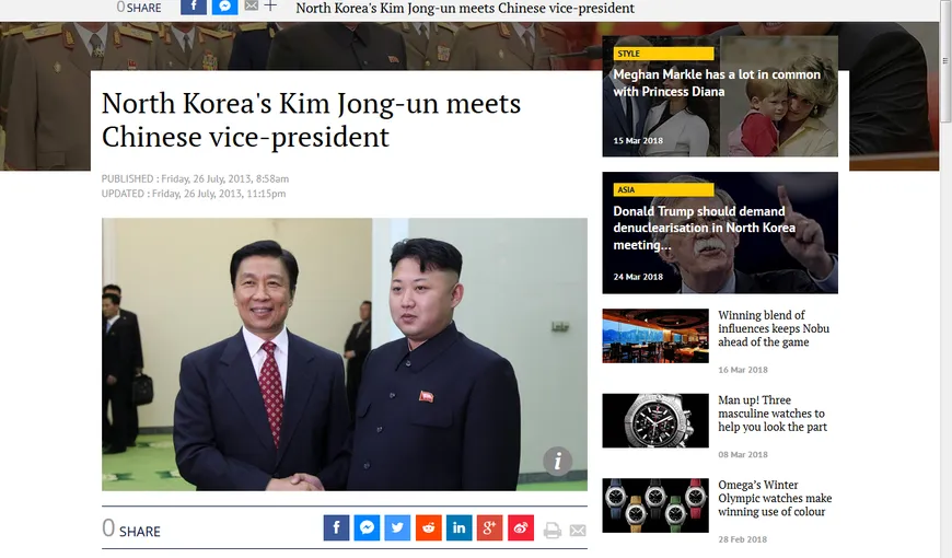 Liderul de la Phenian, Kim Jong-Un, a făcut o vizită în China, în mare secret