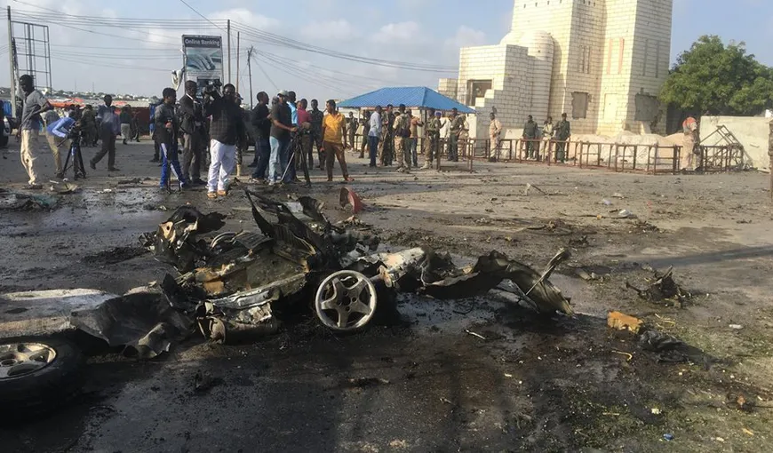 Explozie în apropierea sediului Parlamentului, la Mogadiscio. Sunt cel puţin patru morţi